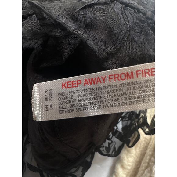 Free People Now or Never Black Lace Corset Bustier Top Bralette Size Medium - Picture 8 of 9